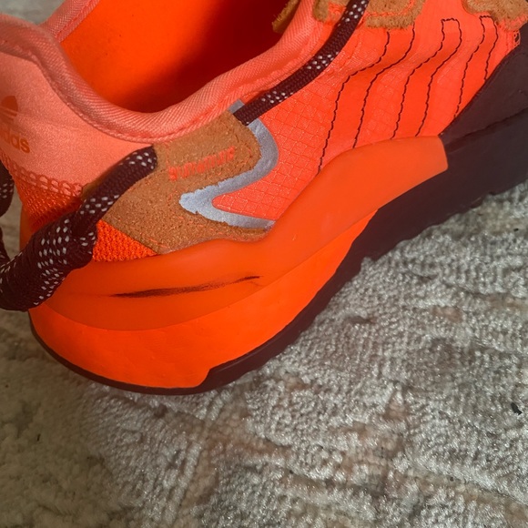 Adidas Ivy Park x Nite Jogger “Maroon & Solar Orange” - Picture 5 of 5